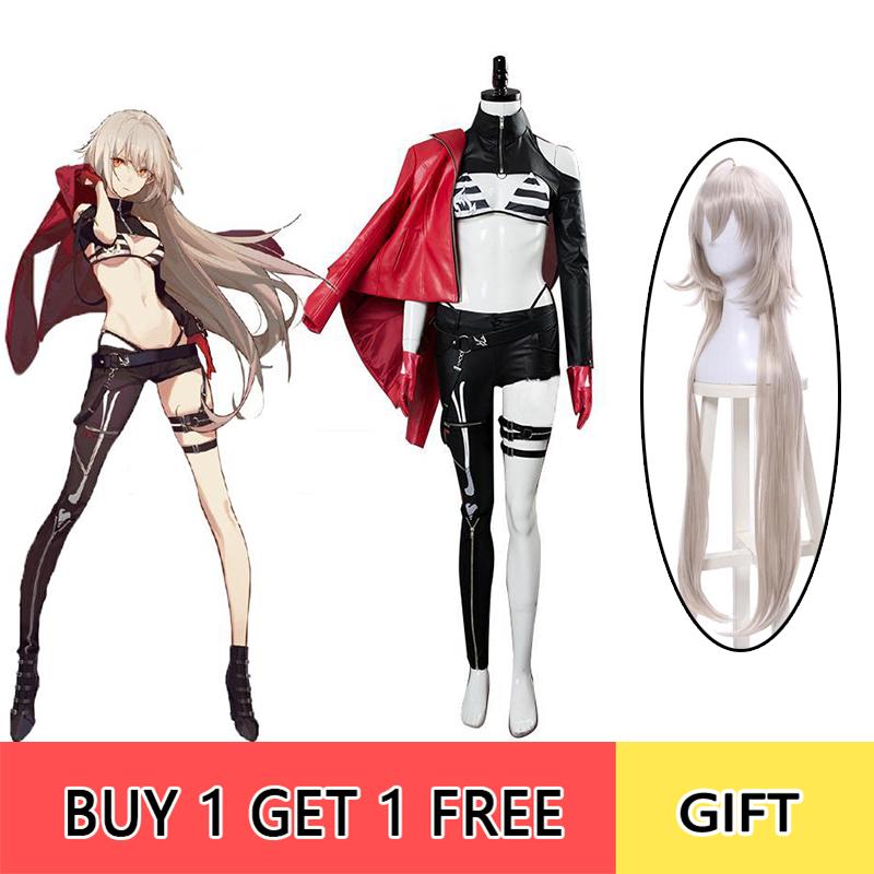 Fate/Grand Order Fate Go Jeanne d'Arc Moon Girlfriend Cosplay Costume