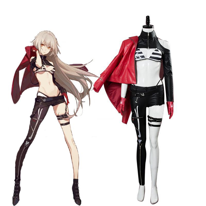 Fate/Grand Order Fate Go Jeanne d'Arc Moon Girlfriend Cosplay Costume