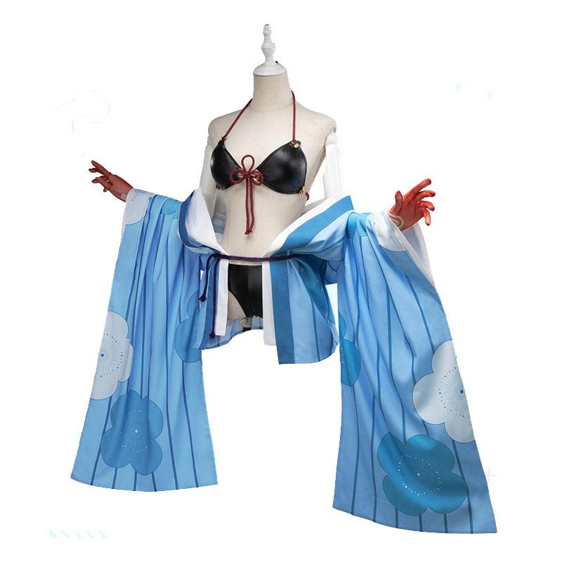 FateGrand Order Ibaraki Douji Anime Swimsuit Cosplay Costume
