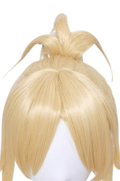 Fate/Grand Order Mordred Golden Ponytail Cosplay Wigs