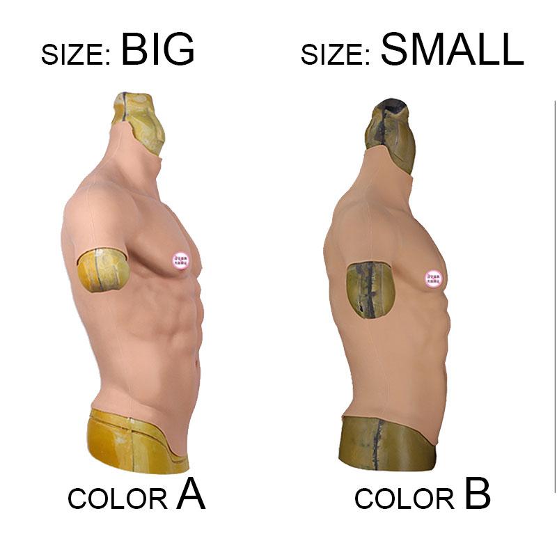 Female To Male Silicone Pectoral Muscles Cosplay Abs