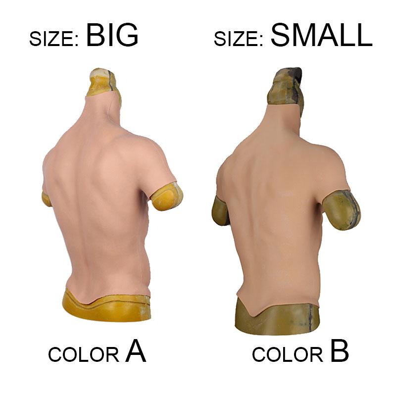 Female To Male Silicone Pectoral Muscles Cosplay Abs