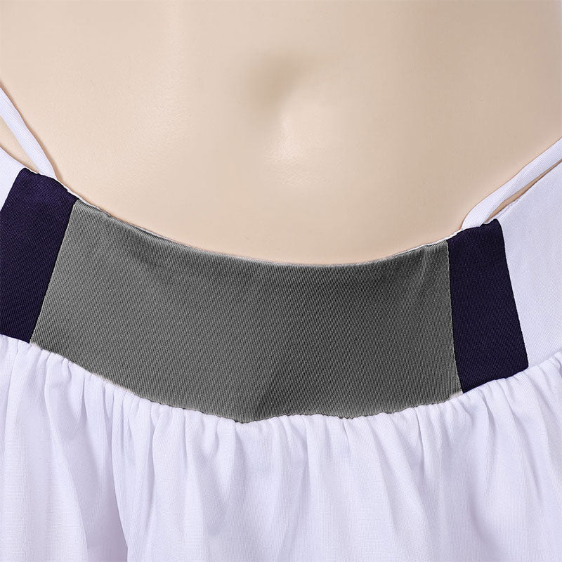 Final Fantasy 7 Tifa Swimsuit White FF7 Cosplay Costume