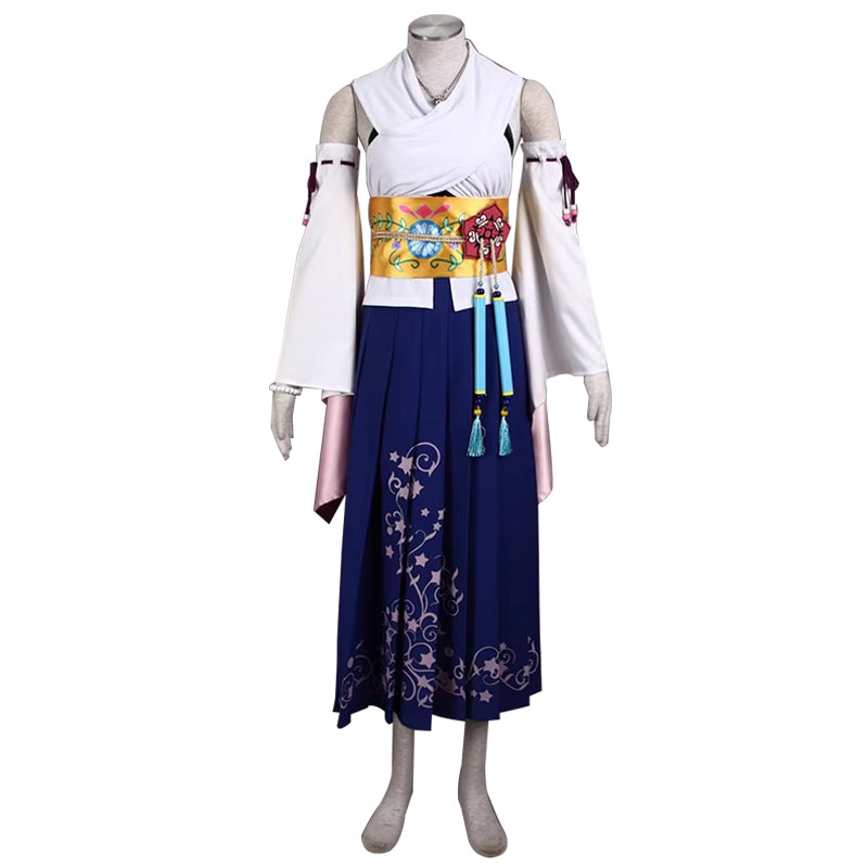 Final Fantasy Yuna Cosplay Costume