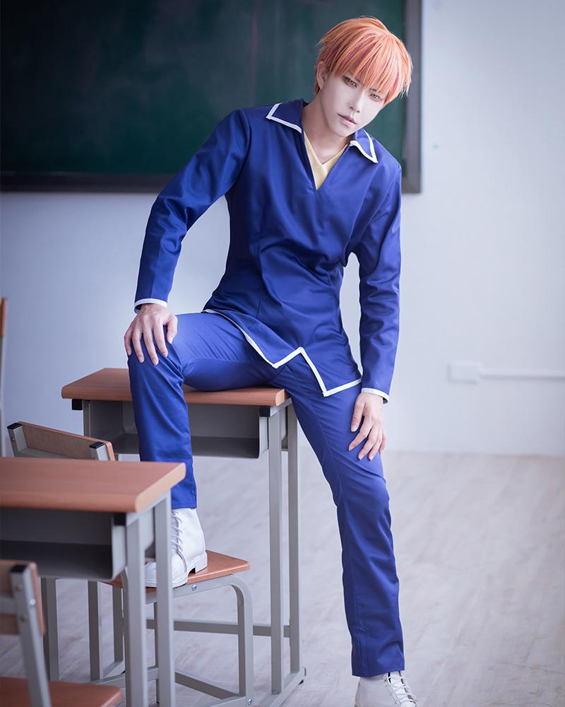 Fruits Basket Yuki soma Kyo soma School Uniform Cosplay Costume