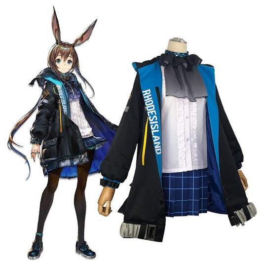 Game Arknights Amiya Cosplay Costume