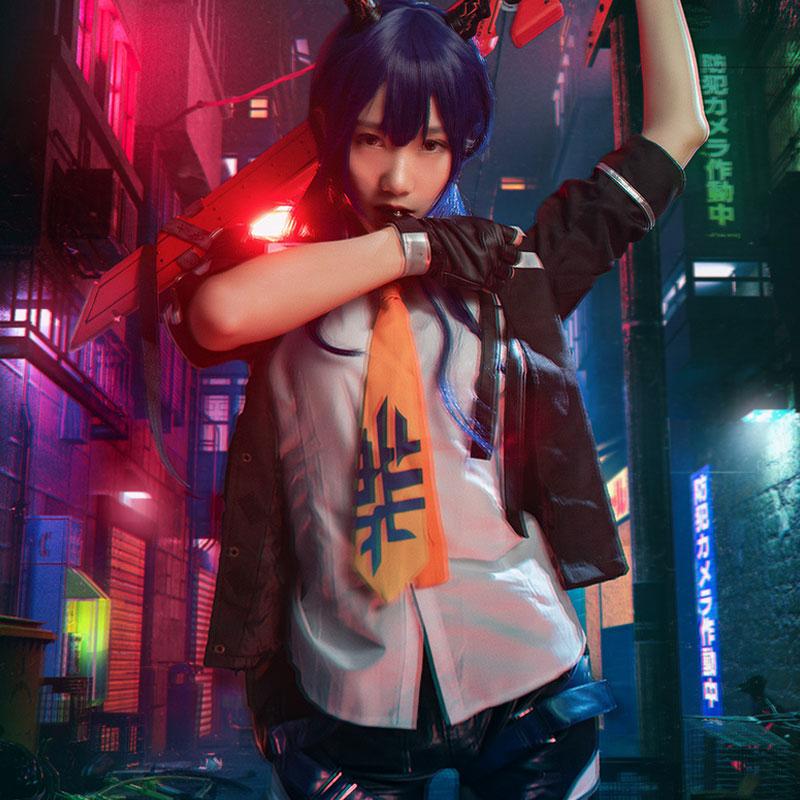 Game Arknights Chen Cosplay Costume