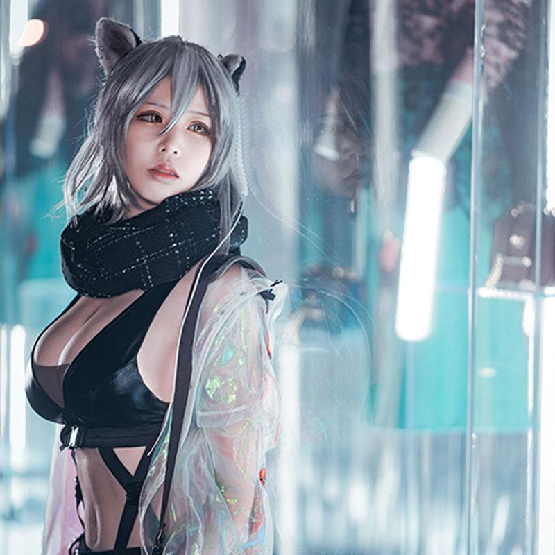 Game Arknights Schwarz Cosplay Costume