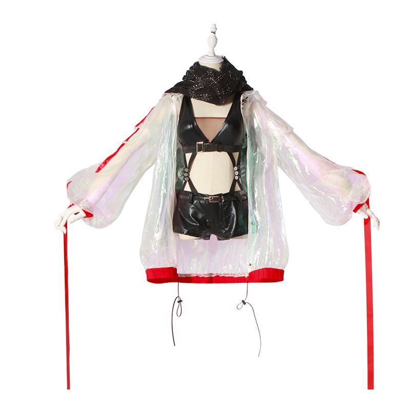 Game Arknights Schwarz Cosplay Costume