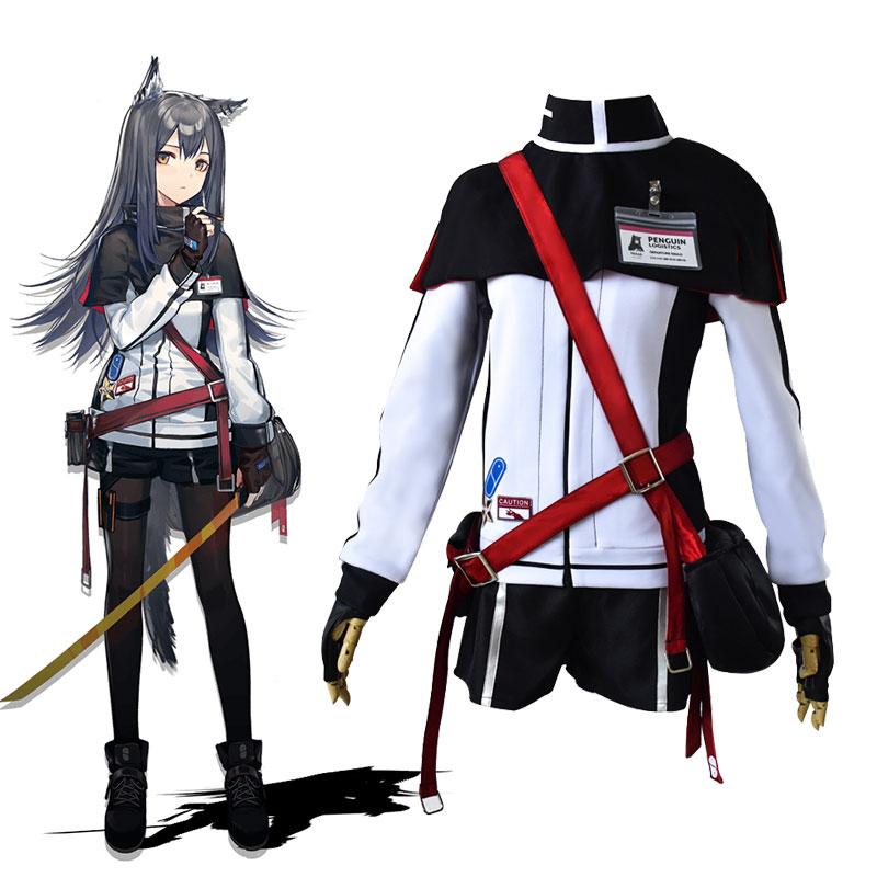 Game Arknights Texas Cosplay Costume