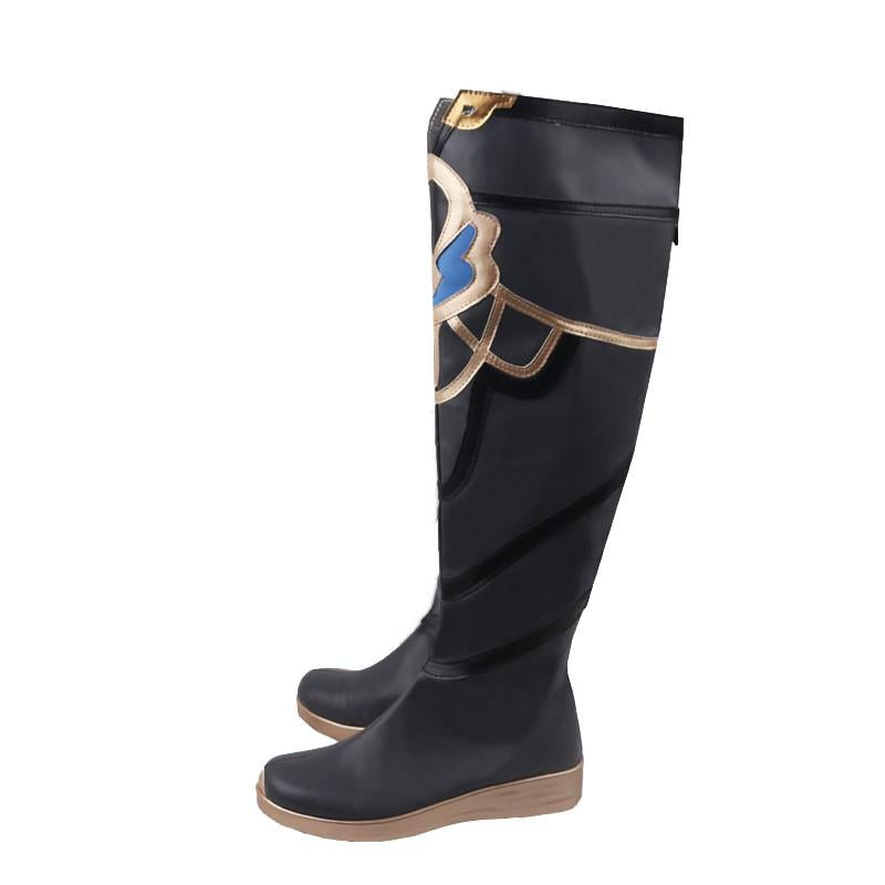 Game Genshin Impact Albedo Cosplay Shoes