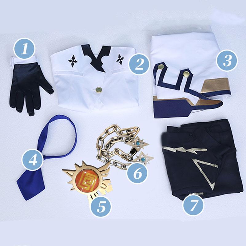 Game Genshin Impact Albedo Sweet Paradise Cosplay Costume