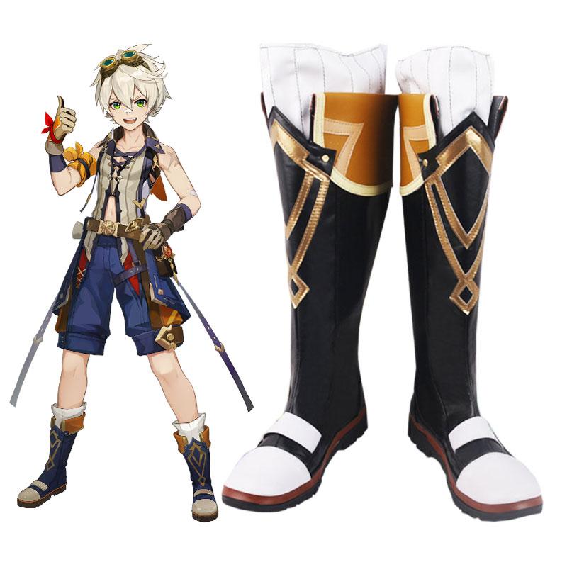 Game Genshin Impact Bennett Cosplay Shoes