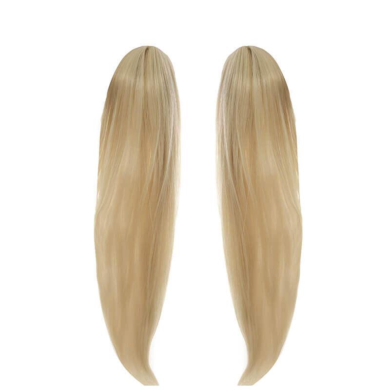 Game Genshin Impact Fischl Blonde Ponytail Cosplay Wigs