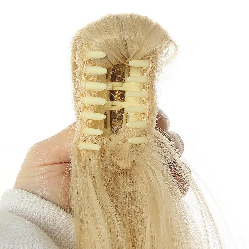 Game Genshin Impact Fischl Blonde Ponytail Cosplay Wigs