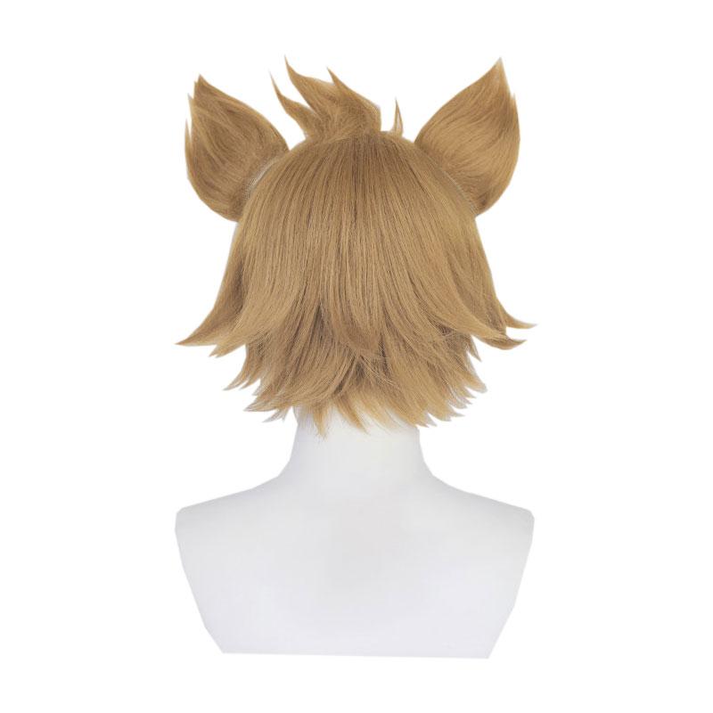Game Genshin Impact Gorou Brown Mixed Color Cosplay Wigs