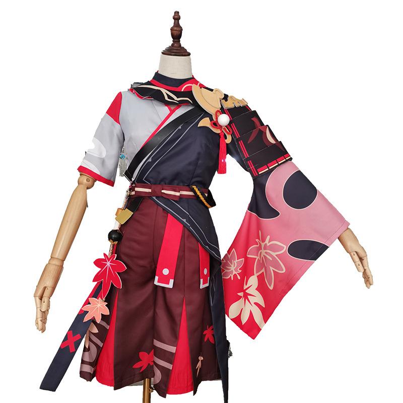 Game Genshin Impact Kazuha Cosplay Costume