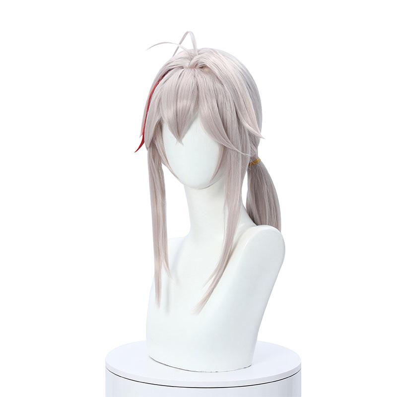 Game Genshin Impact Kazuha Pink Highlights Cosplay Wigs