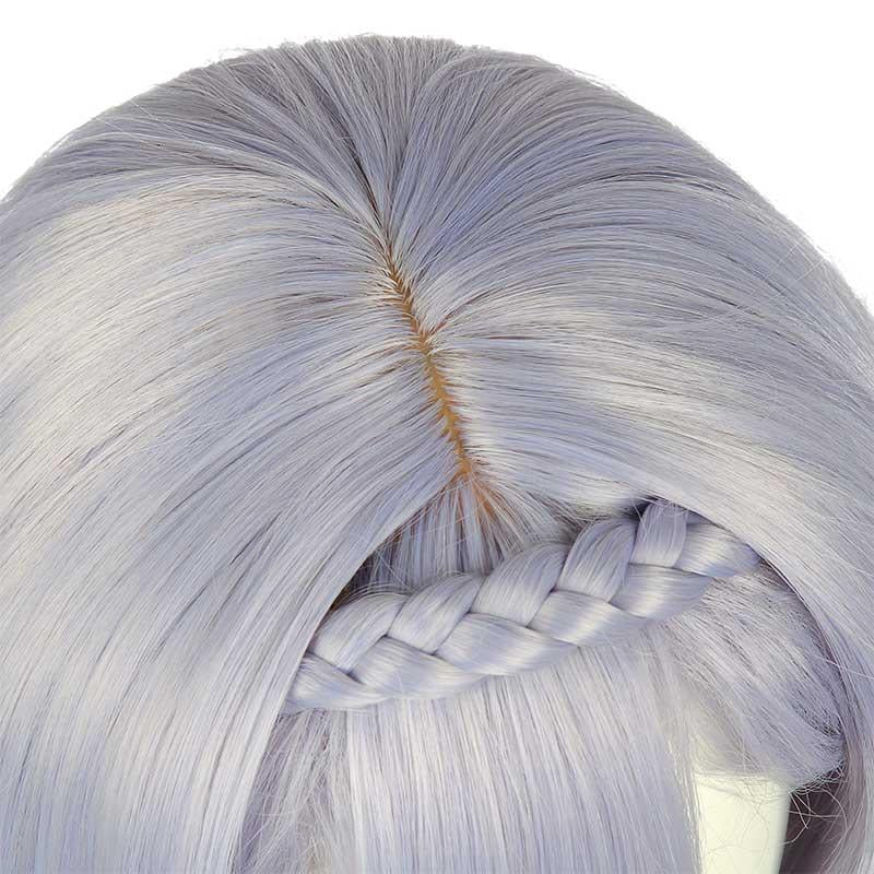 Game Genshin Impact Noelle Purple Braided Cosplay Wigs