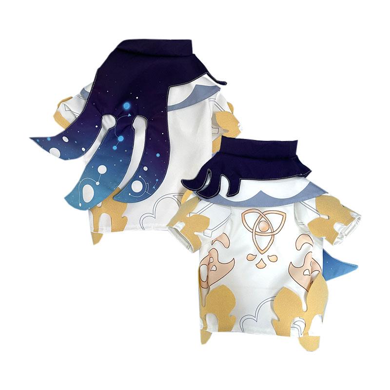 Game Genshin Impact Paimon Cat Cosplay Costume