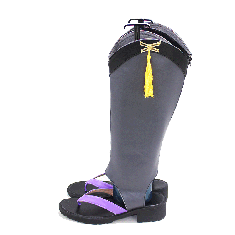 Game Genshin Impact Scaramouche Cosplay Shoes