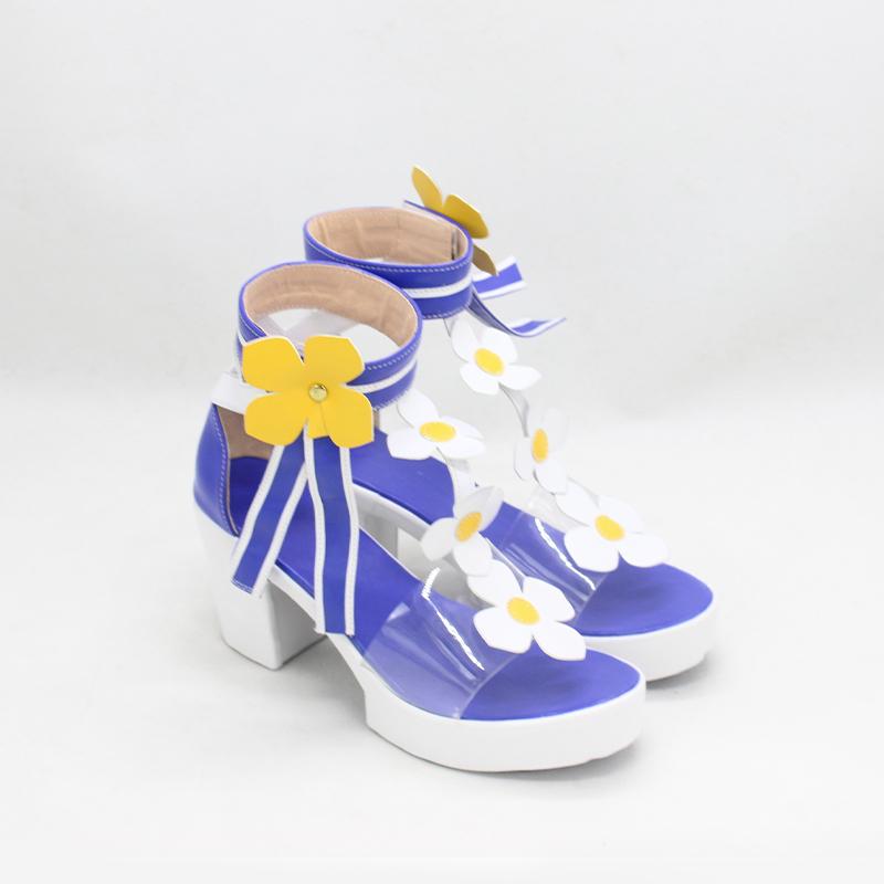 Game Genshin Impact Summertime Sparkle Barbara Cosplay Shoes