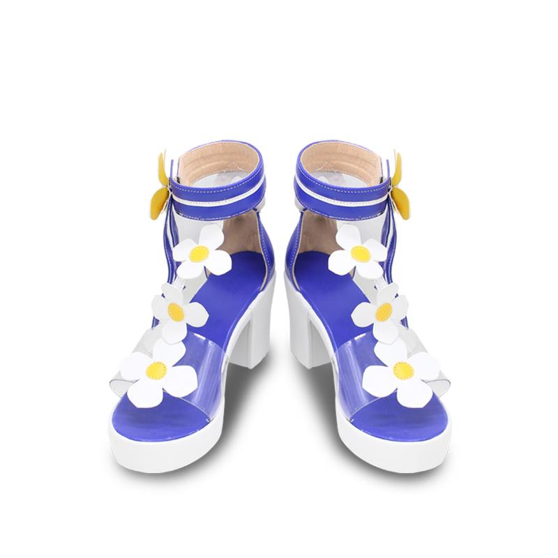 Game Genshin Impact Summertime Sparkle Barbara Cosplay Shoes