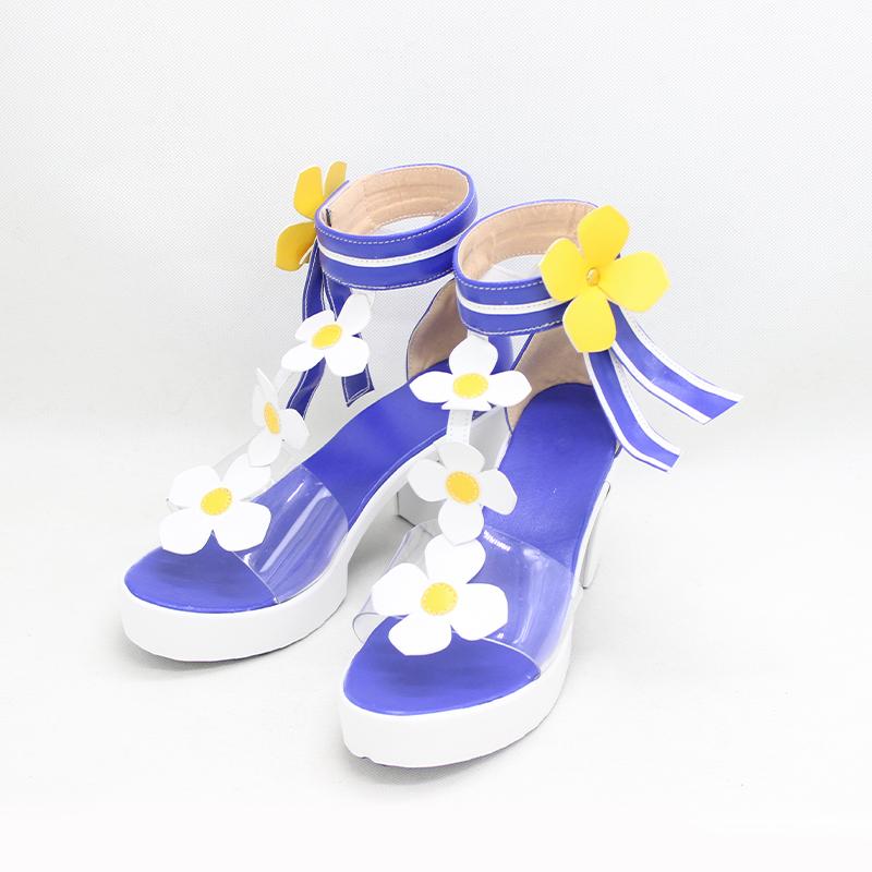 Game Genshin Impact Summertime Sparkle Barbara Cosplay Shoes