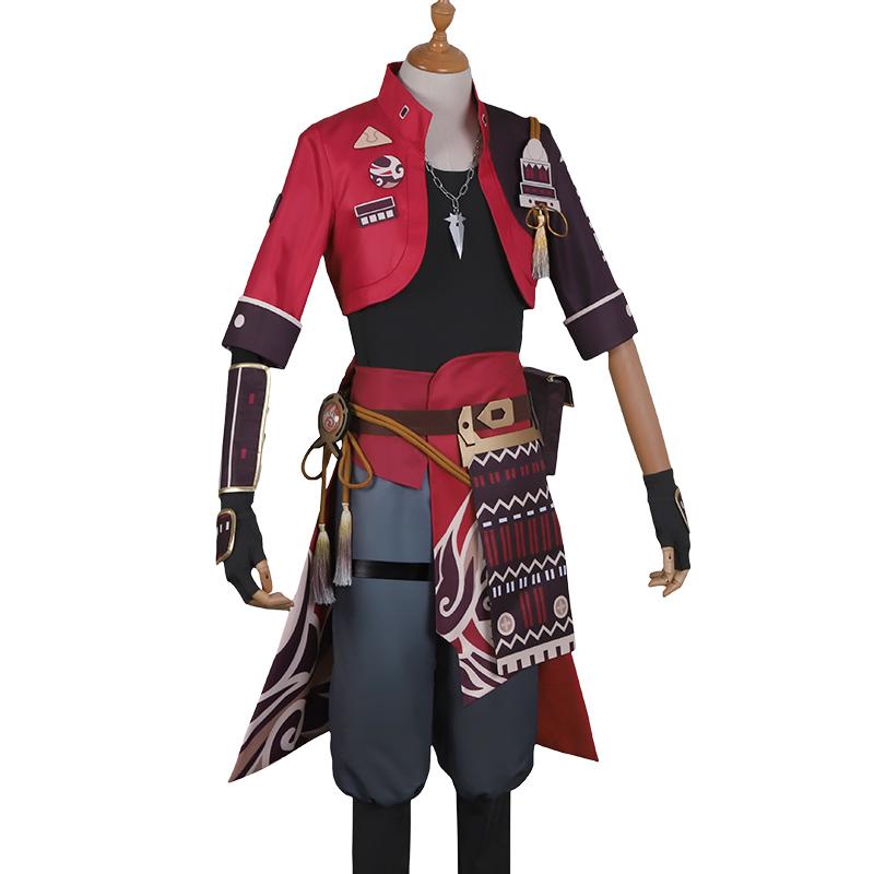 Game Genshin Impact Tohma Thoma Cosplay Costume