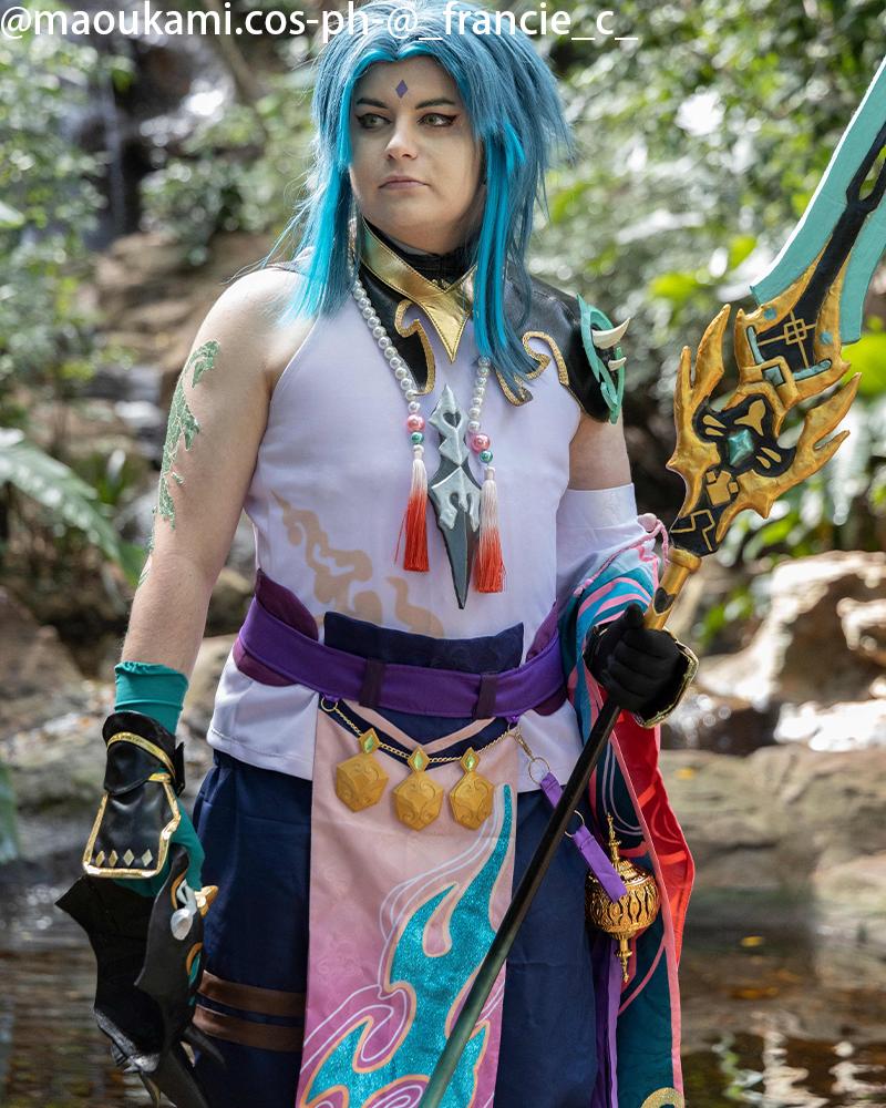 Game Genshin Impact Xiao Cosplay Costume