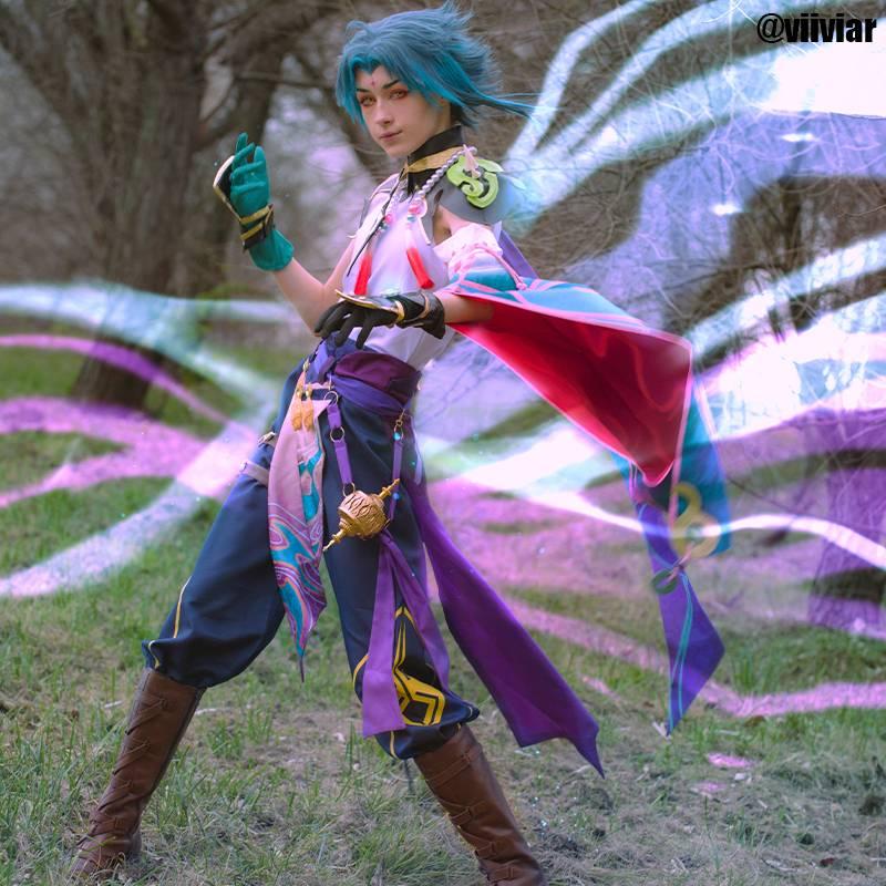 Game Genshin Impact Xiao Cosplay