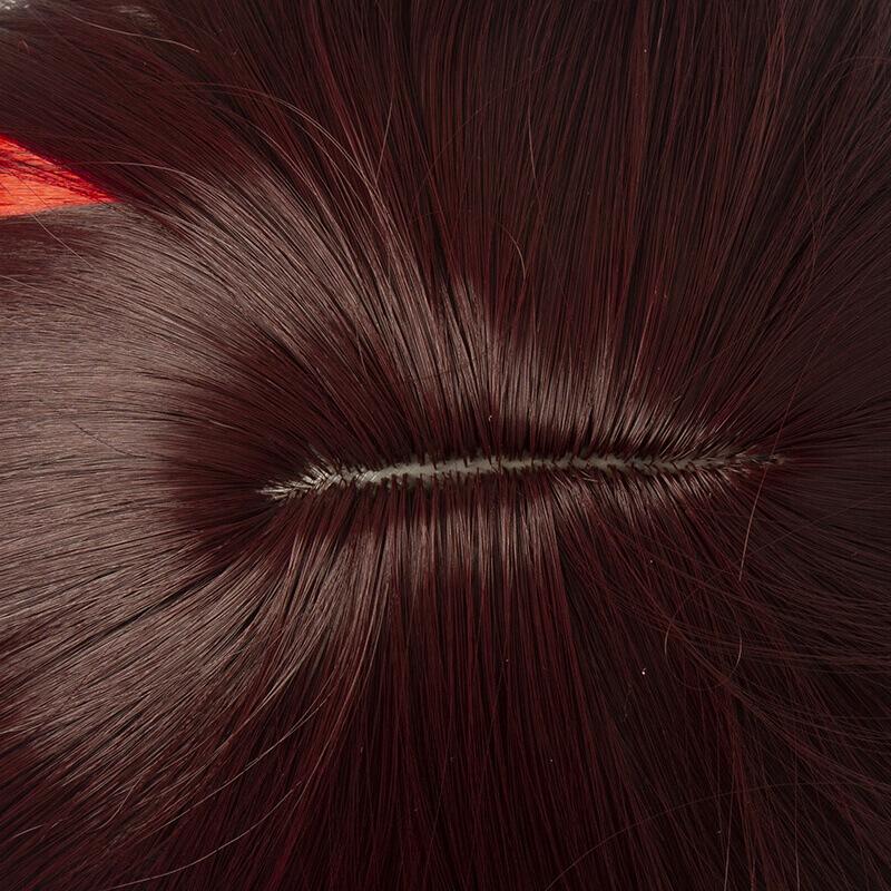 Game Genshin Impact Xinyan Mixed Brown Cosplay Wigs