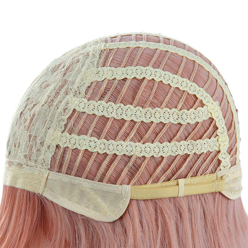 Game Genshin Impact Yanfei Pink Mixed White Long Cosplay Wigs