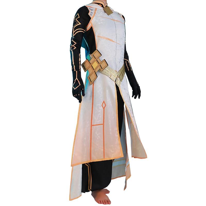 Game Genshin Impact Zhongli Azhdaha Cosplay Costume
