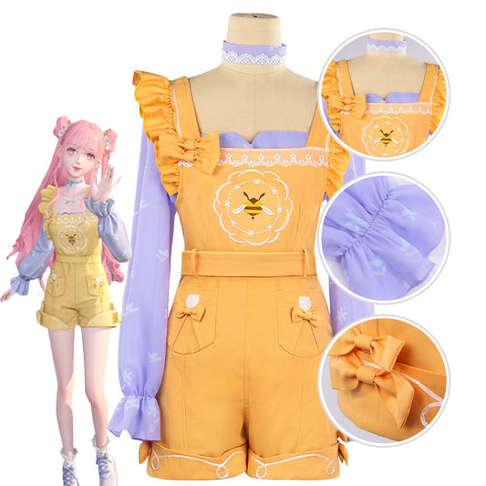 Game Infinity Nikki Cosplay Costume Rompers Uniform