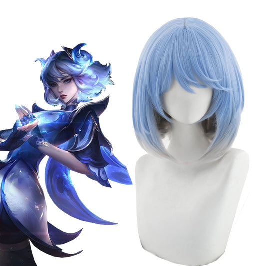 Game LOL Porcelain Irelia Cosplay Wig
