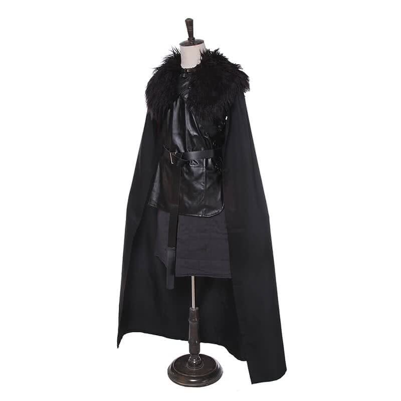 A Song of Ice and Fire Jon Snow Cloak Cosplay Costumes