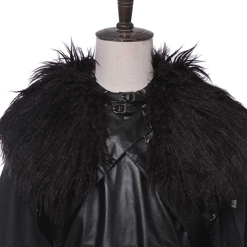 A Song of Ice and Fire Jon Snow Cloak Cosplay Costumes