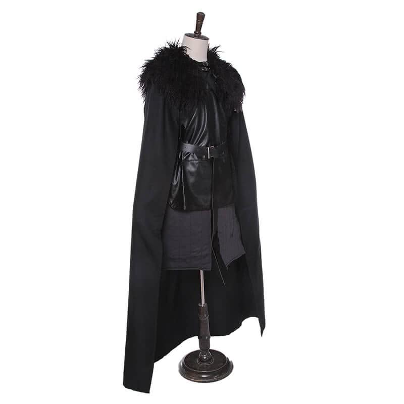 A Song of Ice and Fire Jon Snow Cloak Cosplay Costumes