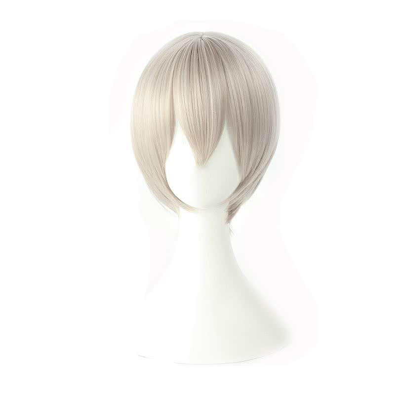 Game Onmyoji Yin Yang Master SSR Da ii ten gu Flaxen Short Cosplay Wig