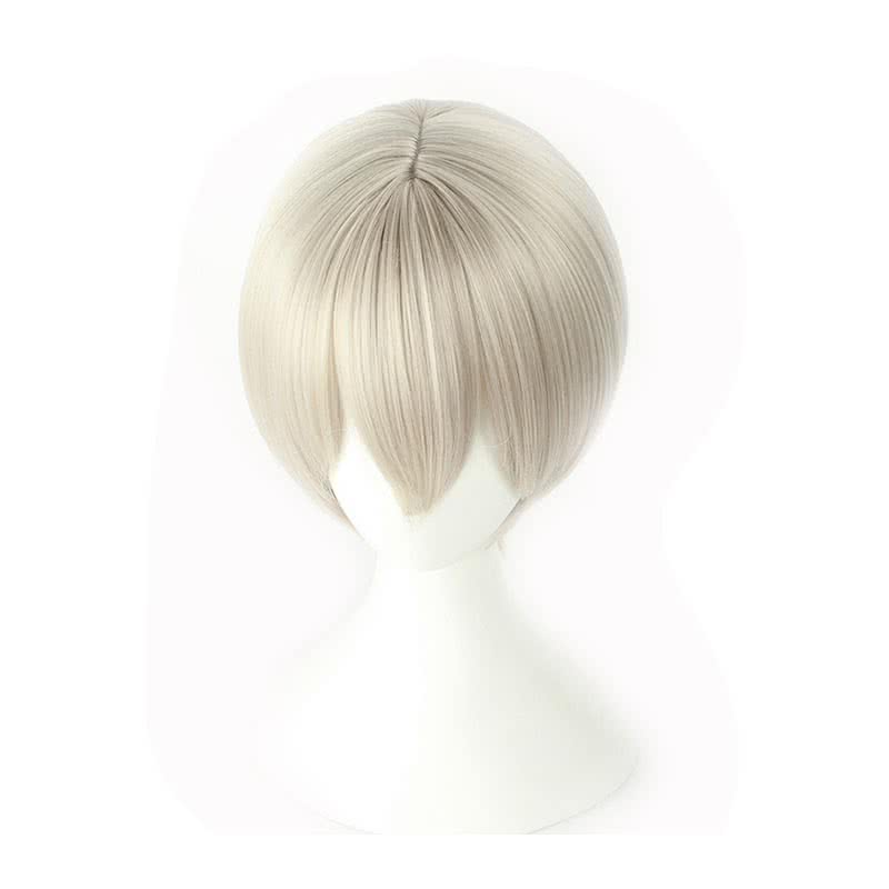 Game  Onmyoji Yin Yang Master SSR Da ii ten gu Flaxen Short Cosplay Wig