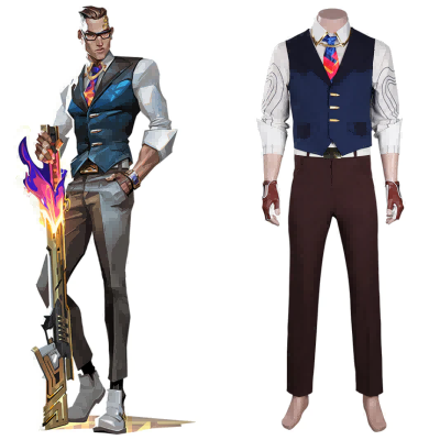 Game Valorant Project A Chamber Cosplay Costume