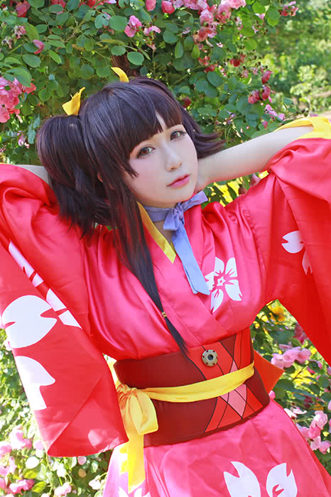 Kabaneri of the Iron Fortress Mumei Hozumi Kimono Cosplay Costumes