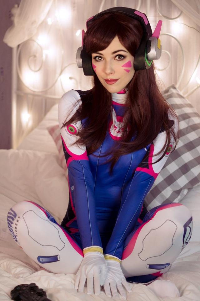 Overwatch OW D.Va DVA Costume Cosplay Suit Hana Song Video Game Leotard Jumpsuits Cosplay Costumes