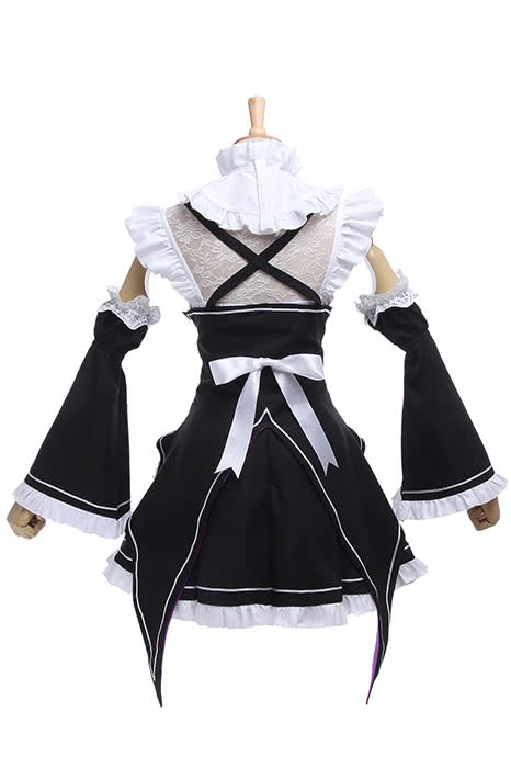 Re:ZERO -Starting Life in Another World Rem Ram Anime Cosplay Costumes Maid Uniforms Dresses
