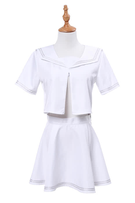 Fate/Grand Order Fate Go Jeanne d'Arc White Uniform Cosplay Costumes