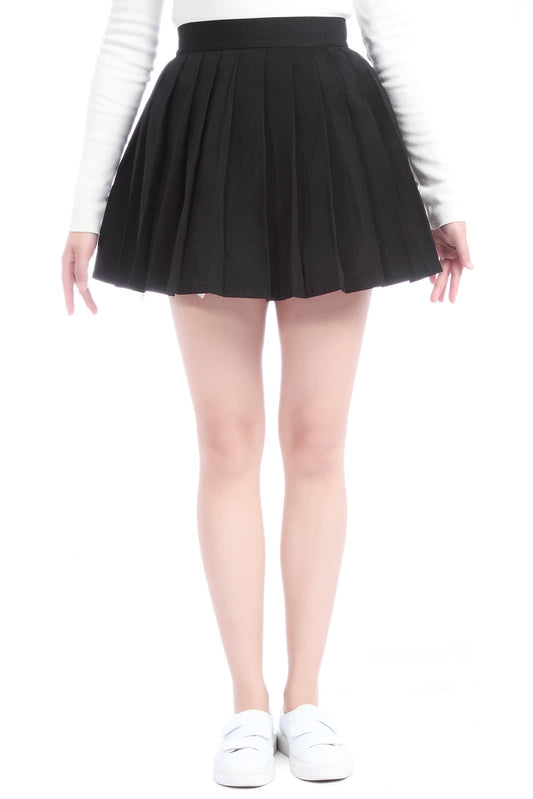 Dark Black Sailor Uniform Skirt Cosplay Costumes