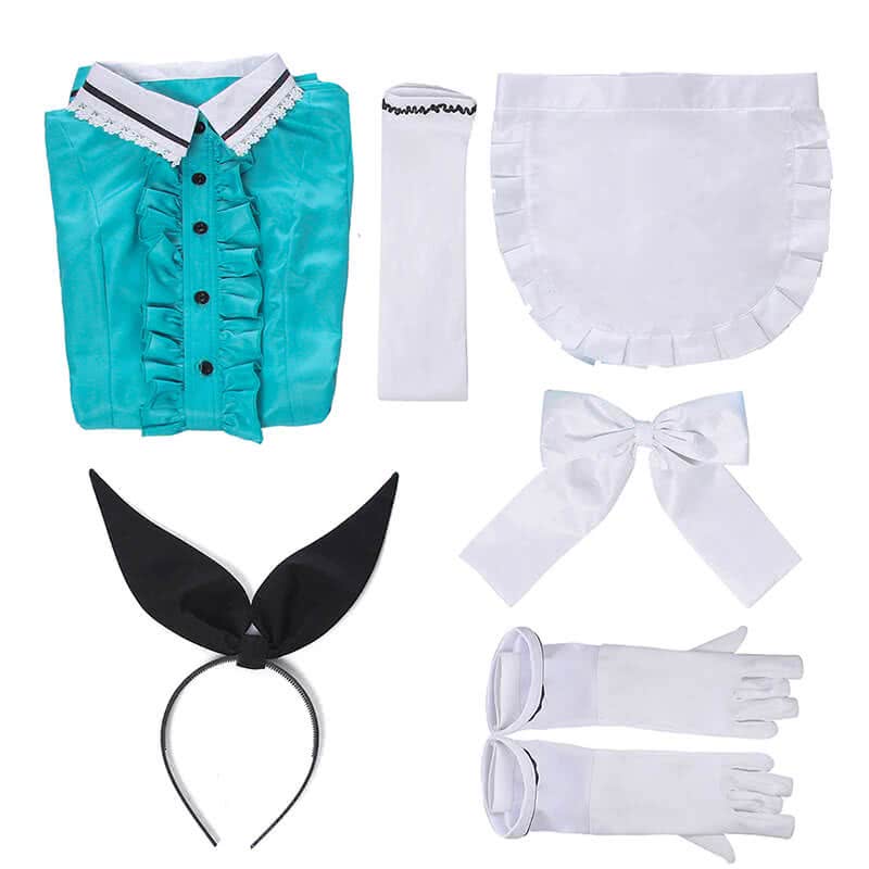 Blend S Hideri Kanzaki Grün Cosplay Kostüm