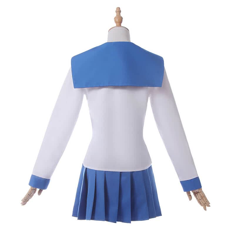 Poputepipikku Pop Team Epic Popuko und Pipimi Blaue Uniform Rock Anime Cosplay Kostüme
