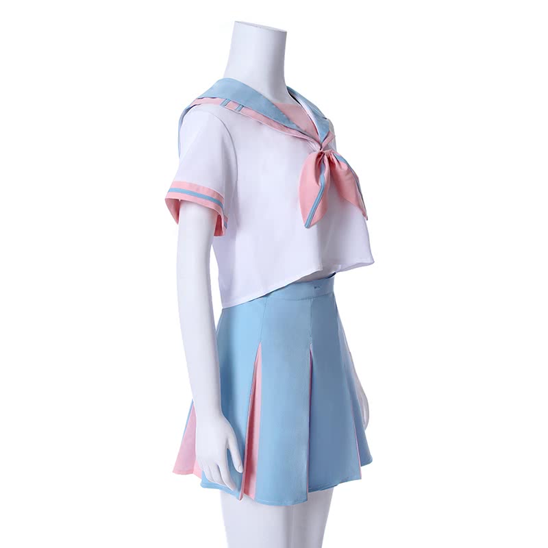 Japanese Student Sailor Suit College Wind Suit Short-sleeved JK Uniform Pleated Skirt  Cosplay Costume